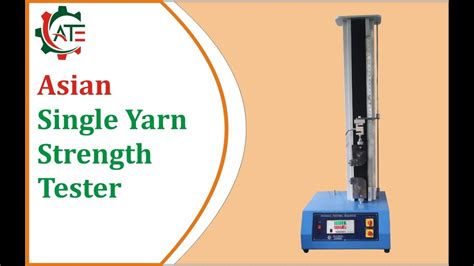 single yarn strength tester agencies|one yarn strength tester.